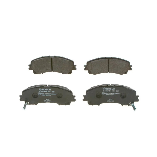 Set placute frana fata Bosch 0 986 494 821