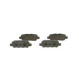 Set placute frana Bosch 0 986 495 089
