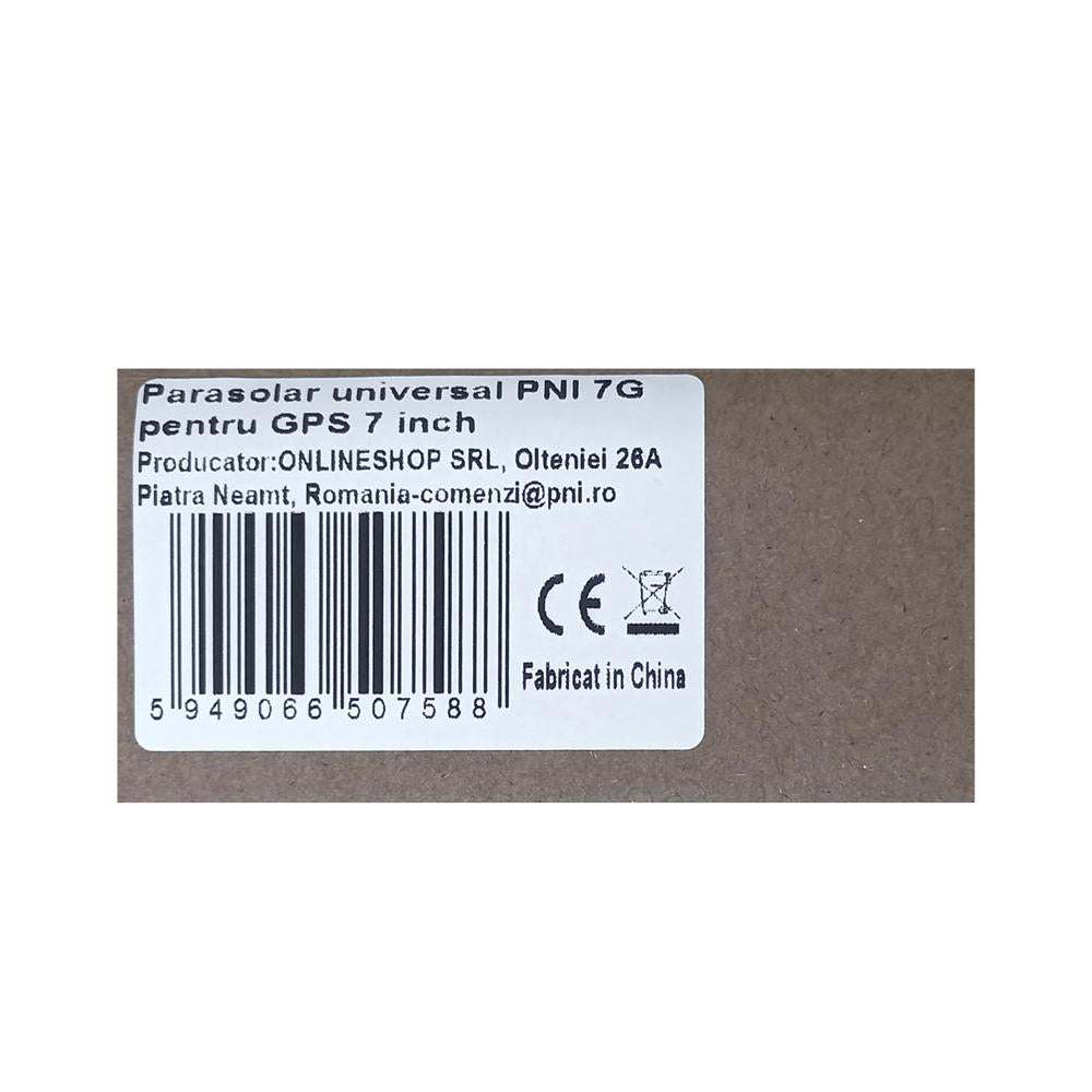 Parasolar universal Pni 7G pentru sisteme navigatie GPS cu ecran de 7 inch PNI-7GN