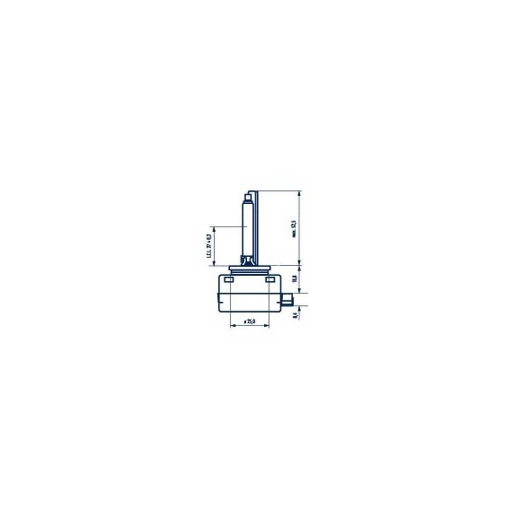 Bec xenon 85V D1S 4000 k Narva 84010