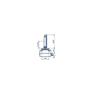 Bec xenon 85V D1S 4000 k Narva 84010