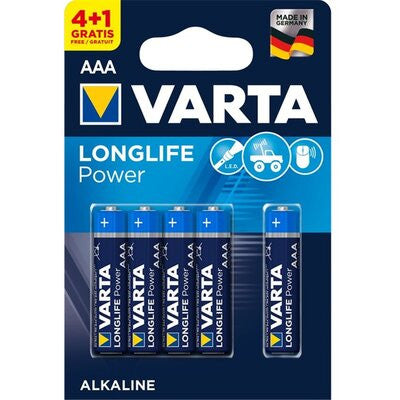 Baterie Varta LongLife Power AAA Blister 5 (4+1) 4903121415