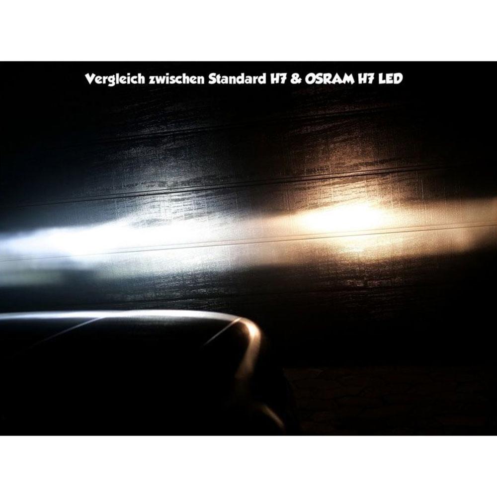 Set 2 becuri night breaker LED speed H7 +450% blister omologare rar Ams-osram 64210DWNBSP-2HB