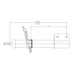 Amortizor fata fara brida Asam Automotive 76084