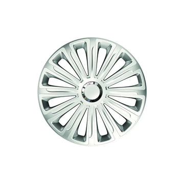 Set capace roti 14` cu inel cromat trend Mega Drive 78543