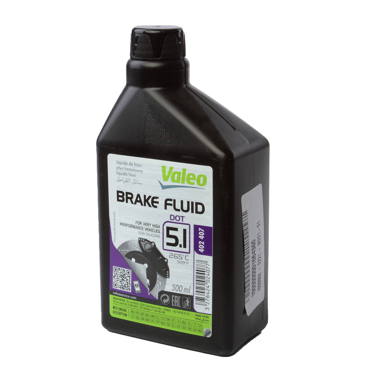 Lichid de frana Valeo DOT5.1 sintetic 0.5 L 402407 – imagine 2