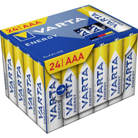 Baterie Varta Energy AAA Cube Pack24 baterie AAA alcalină-mangan 1,5 V 24 buc 4103229224