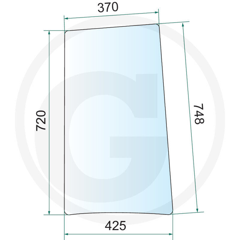 Geam lateral stanga sau dreapta Same 0.009.7703.0/20