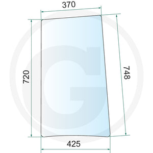 Geam lateral stanga sau dreapta Same 0.009.7703.0/20