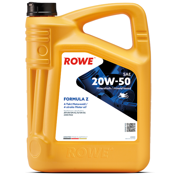 Ulei moto Rowe HighTec Formula Z 4T 20W50 4L 20050004099