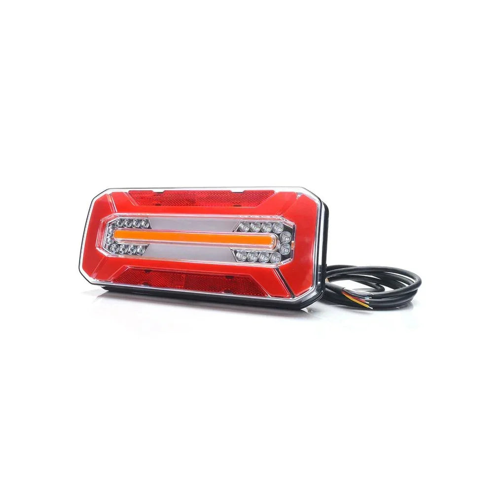 Lampa multifunctionala spate LED 1290 l/p W185, 12V-24V, 6 functii Was – imagine 2