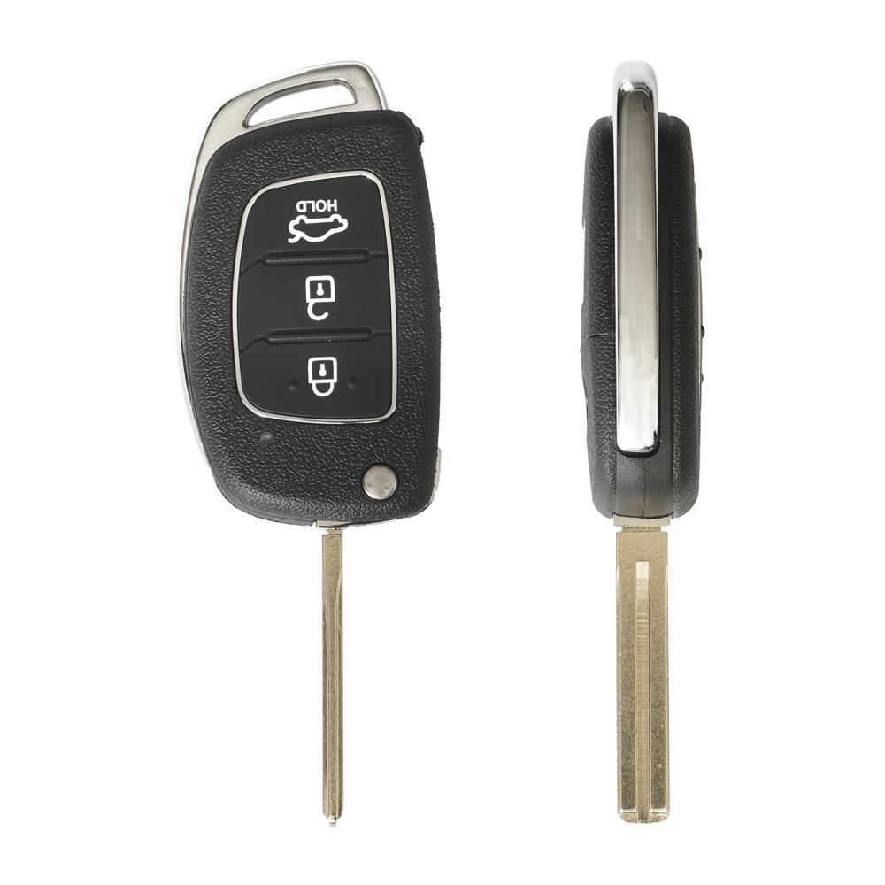 Carcasa cheie contact pentru Hyundai I20 / I30, 3 butoane, cu cheie Akonen 004HY007