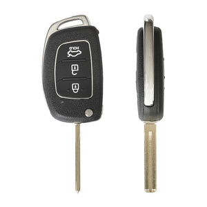 Carcasa cheie contact pentru Hyundai I20 / I30, 3 butoane, cu cheie Akonen 004HY007