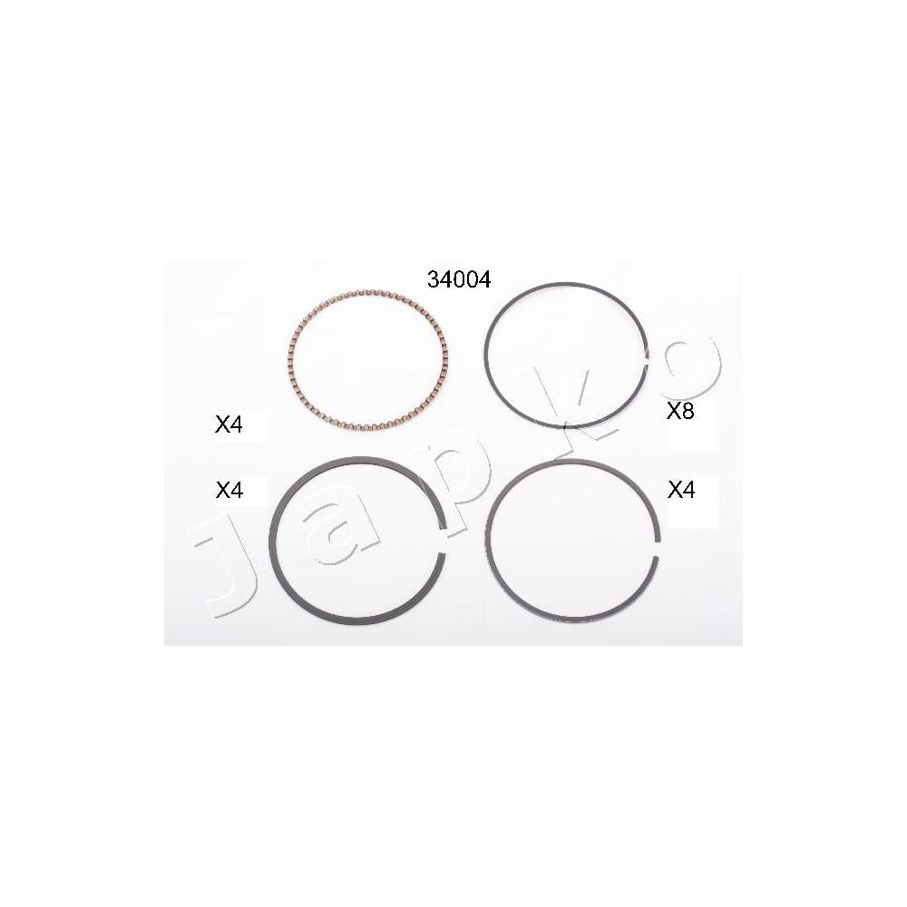 Set segmenti piston Japko 134004