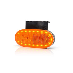 Lampa gabarit LED 1386 W197, 12V-24V, pozitie portocaliu Was