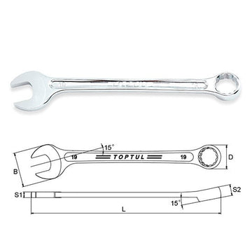 Cheie combinata 8 mm Toptul AAEX0808