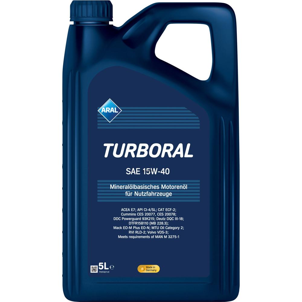 Aral turboral 15W-40- 5L 15F45B
