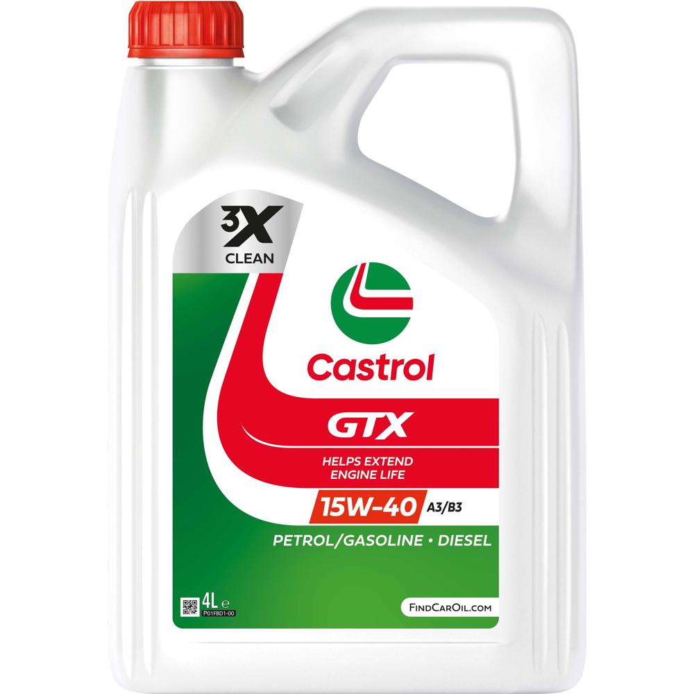Castrol gtx 15W-40 A3/B3- 4L 15F628