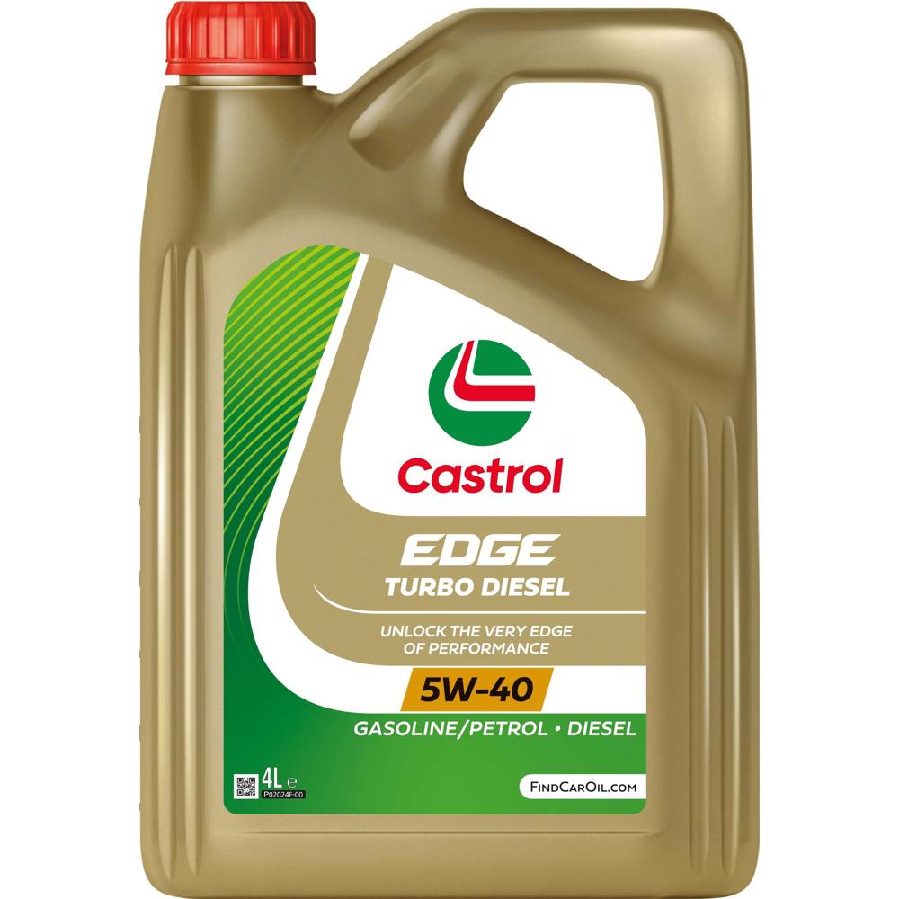 Castrol edge turbo diesel 5W-40- 4L 15F819