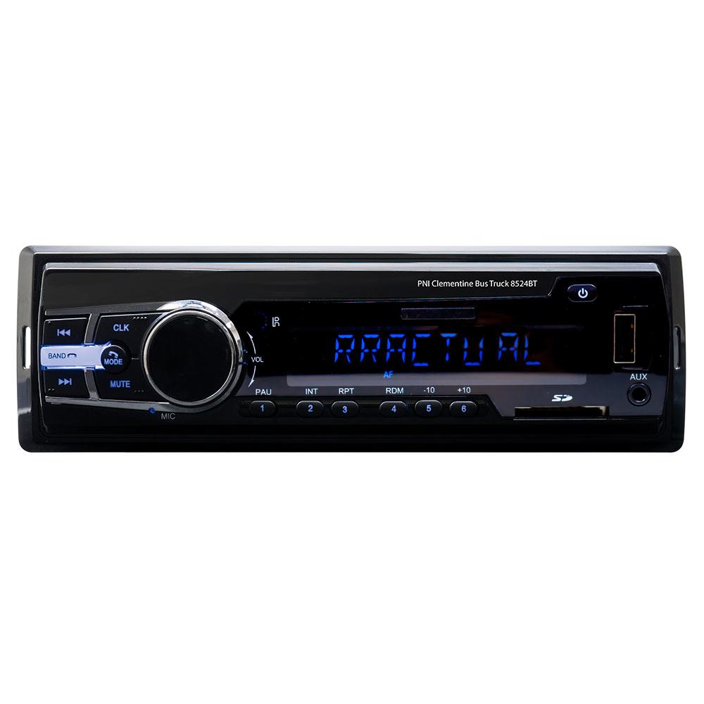 Radio MP3 player auto Pni clementine bus truck 8524BT rds 4X45W 12V/24V cu sd, USB, aux, rca si bluetooth PNI-8524BT