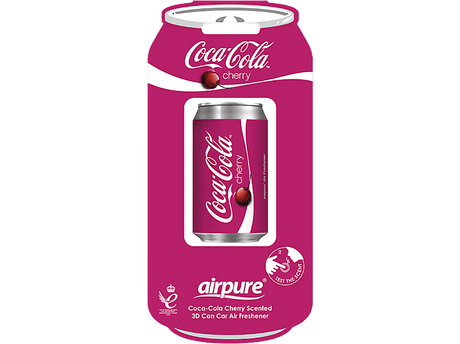 AIRPURE Odorizant auto, cutie de sifon 3D, cireșe Coca Cola AP34047 – imagine 2