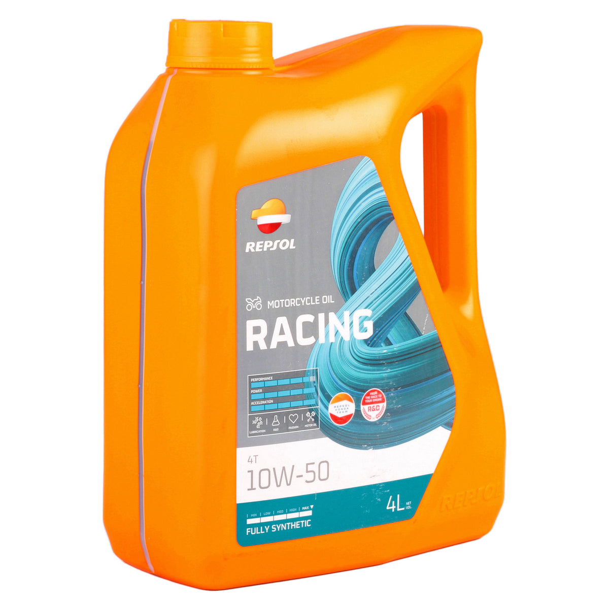 Ulei Repsol Moto Racing 4T 10W50 4L RPP2000NGB – imagine 2
