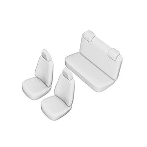 Set huse scaun Umbrella pentru Opel corsa 2014-2019 cu tetiere spate in forma de L 05189