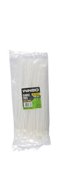 Coliere plastic 7,6x300 Alb - Set 100 buc Winso 176300