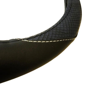 Husa volan piele ecologica albastru 37- 39 cm Umbrella 101431