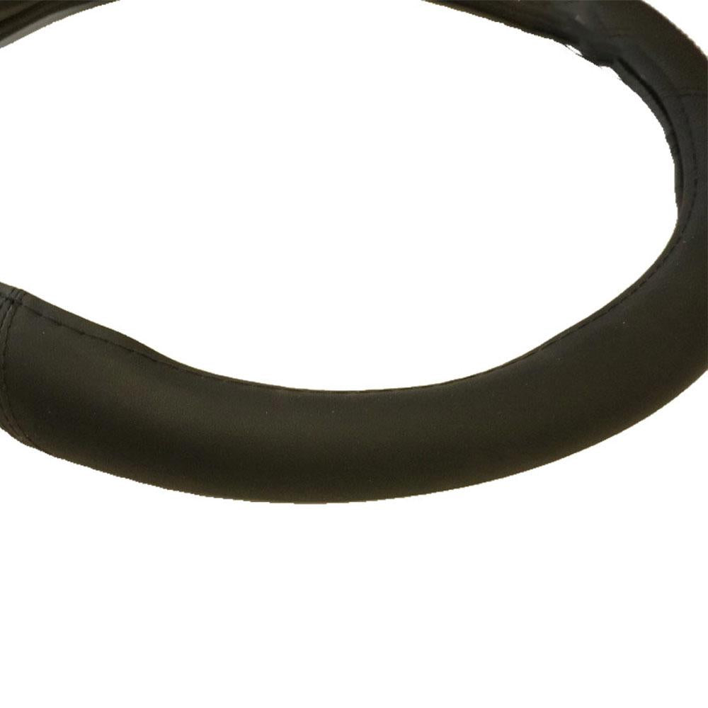 Husa volan piele ecologica negru 37- 39 cm Umbrella 101425
