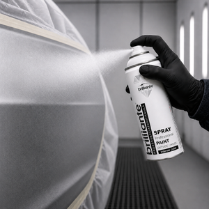 Vopsea spray alb pur lucios RAL 9010 400ml Brilliante 01427