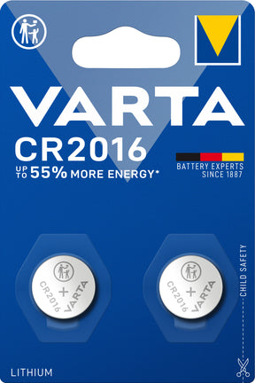 Baterie Varta Professional Electronics CR2016 3V • Set 2 buc 6016101402