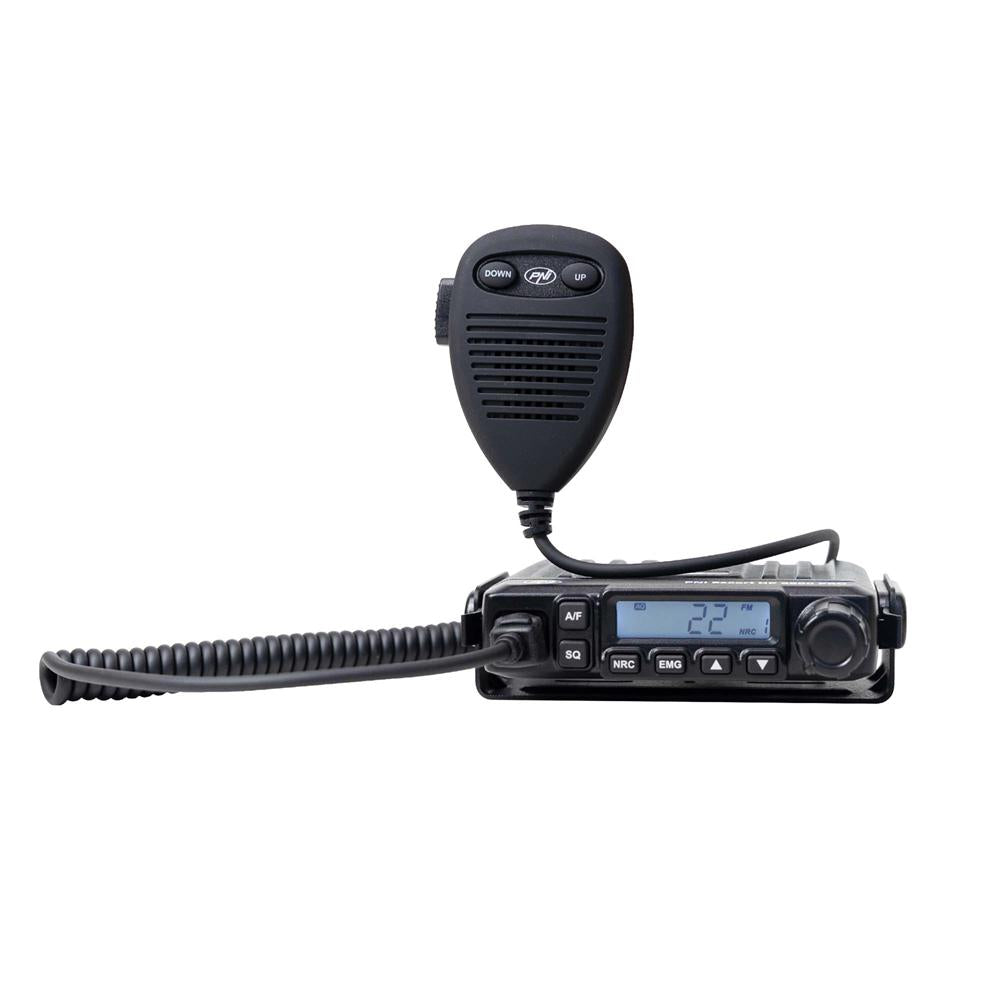 Statie radio cb Pni escort HP 6500 pro, multi-standard, vox, nrc, 4W, am-fm, 12V, sq, asq, mufa de bricheta inclusa PNI-HP-6500P