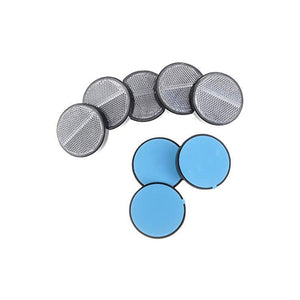 Catadioptru rotund autoadeziv 60mm Alb Runkit RKDI09 – imagine 3