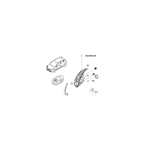 Far dr. finitie crom clio iv Renault 260106624R