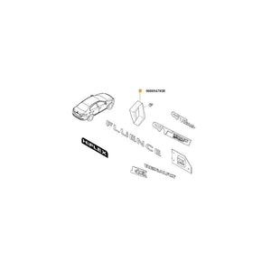 Emblema ren fluence Renault 908894785R