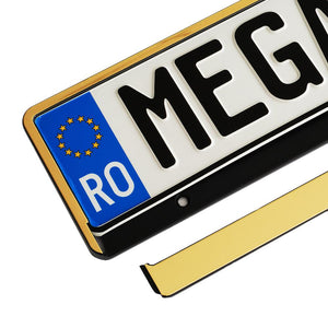 Suport numar inmatriculare Mega Drive gold 1 buc 45188