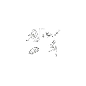 Catadioptru bara spate dr. Renault 8200751778