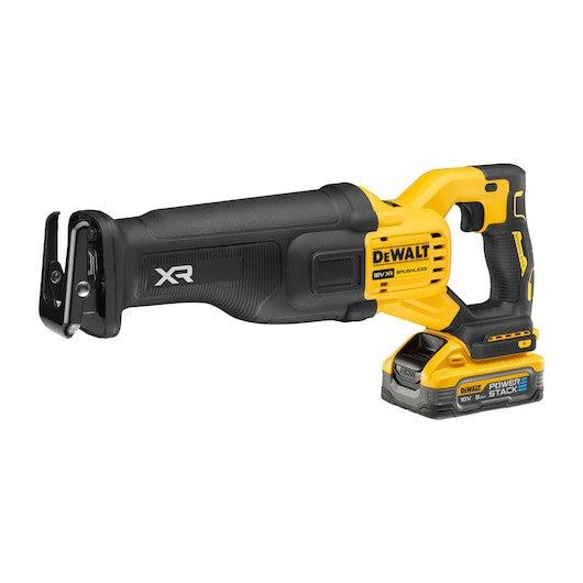 Fierăstrău cu mișcare alternativă, cu motor fără perii, XR de 18 V - 2 X POWERSTACK 5 AH Dewalt DCS386H2TQW – imagine 2