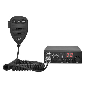 Statie radio cb Pni escort HP 8000L 12V 4W cu asq reglabil, functie lock, mufa de bricheta inclusa PNI-HP8000L