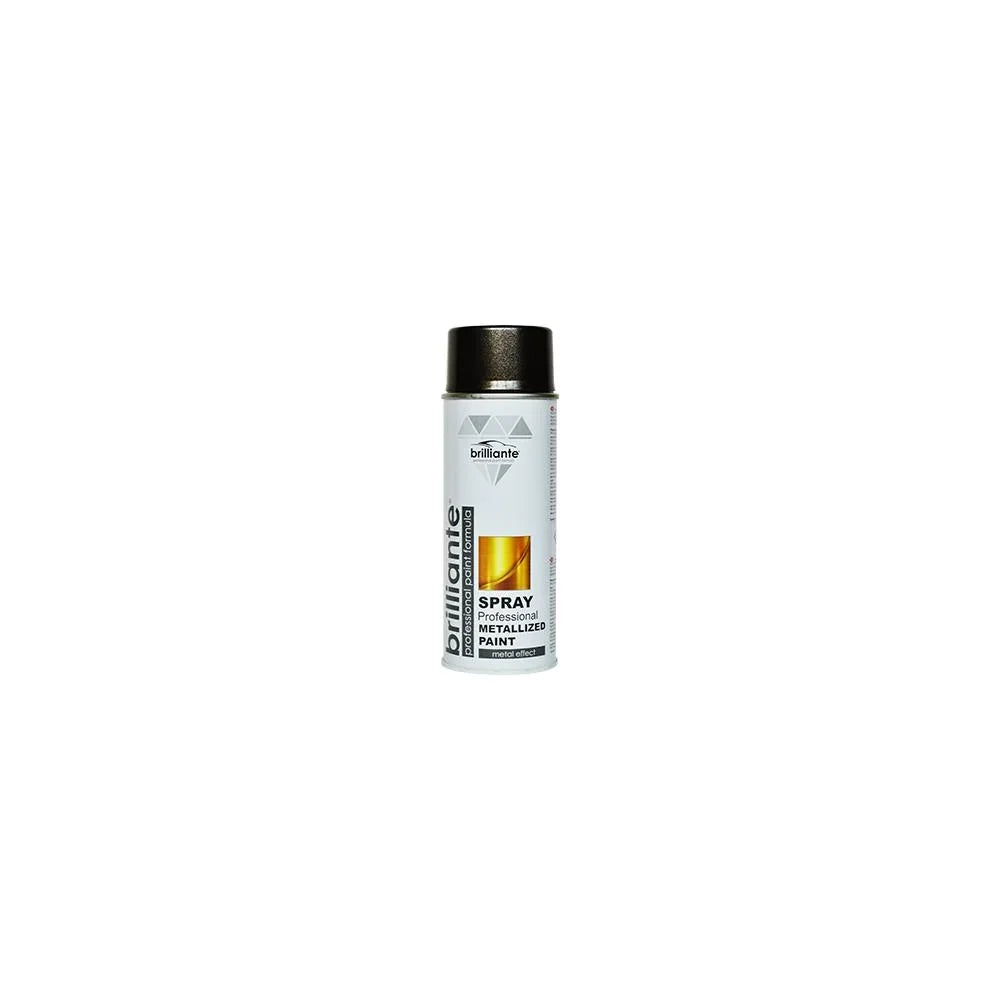 Vopsea spray metalizata negru 400 ml Brilliante 10536 – imagine 3