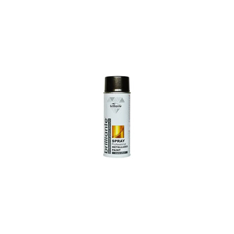 Vopsea spray metalizata negru 400 ml Brilliante 10536 – imagine 3