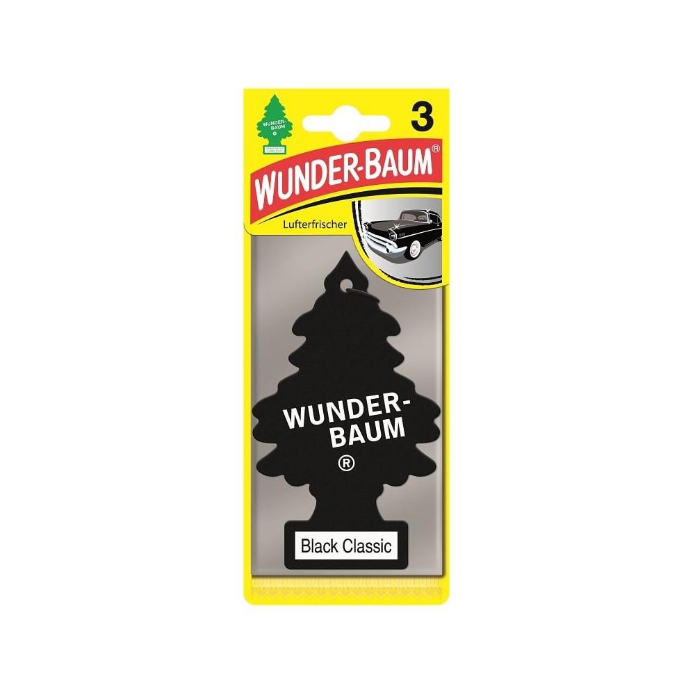 Set 3 bucati odorizante auto bradut wunder-baum black ice 7612720751068