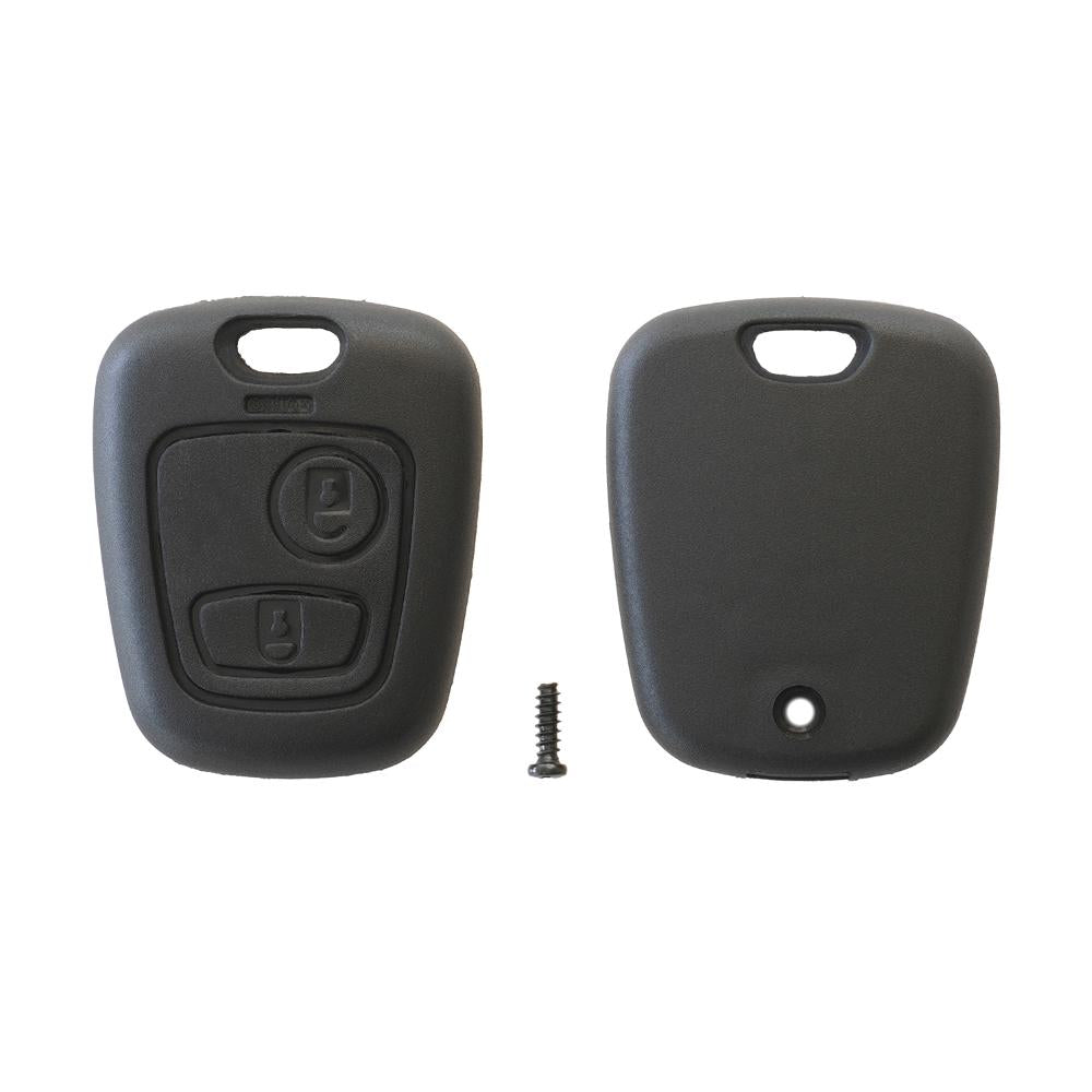 Carcasa cheie contact pentru Citroen berlingo / C1 / C2 / C3 / C5 / saxo / xsara picasso, 2 butoane, fara cheie Akonen 004CT002