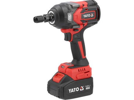 Pistol de impact 18v 1/2'' 1200nm, 1x4ah Yato YT828071 – imagine 2