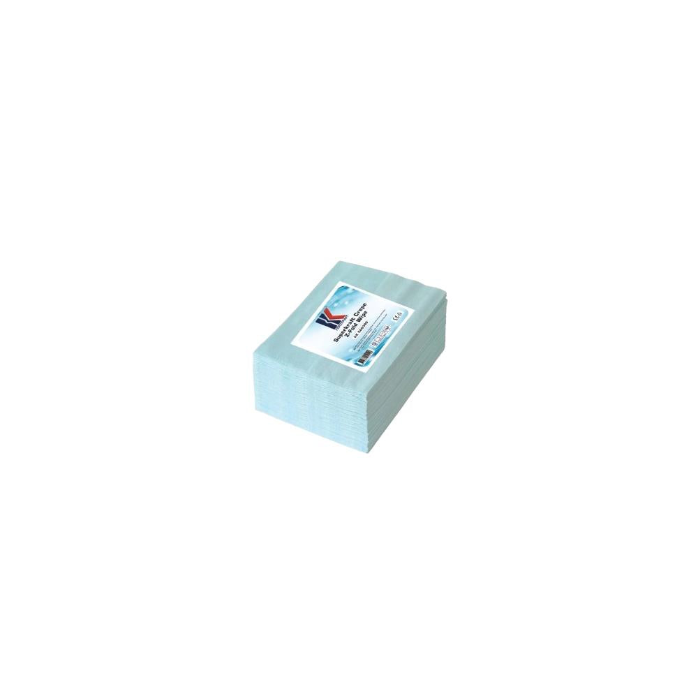 Lavete superkraft creponate pentru degresat, reutilizabile (set 50 buc 30 x 38 cm) Herzkraft HK066380