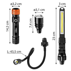 Lampa 3 în 1 Neo Tools 99107 – imagine 3
