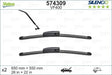 Set lamela stergator Valeo Silencio FlatBlade OE 650/550 mm 574309
