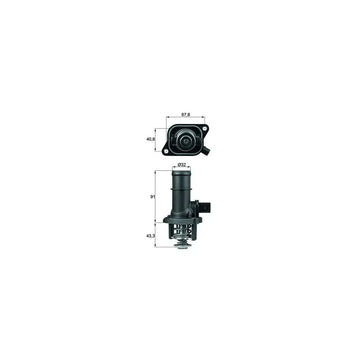 Termostat lichid racire Mahle TI 16 105