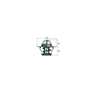 Termostat lichid racire Mahle TX 14 87D